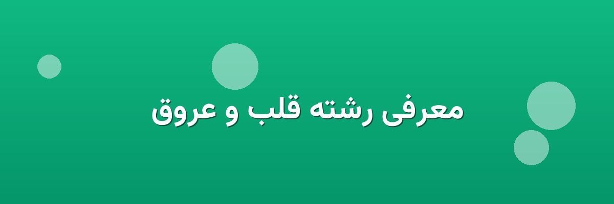 معرفی رشته قلب و عروق